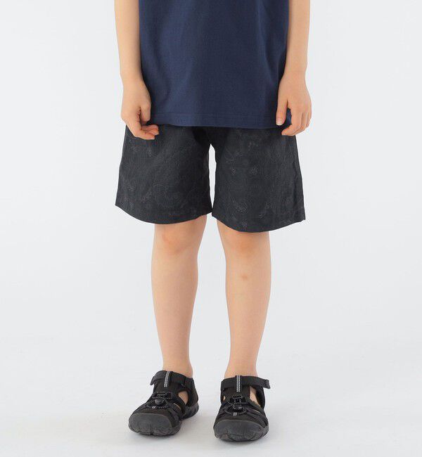 SHIPS KIDS「【SHIPS KIDS別注】Gramicci:100～160cm / デュラブルナイロン ショーツ」|その他|チャコールグレー
