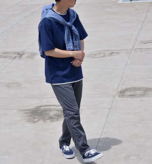 SHIPS any「SHIPS any: 〈吸水・速乾・ストレッチ〉 フェイク レイヤード Tシャツ 24SS◇」|Tシャツ・カットソー|