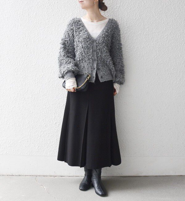 SHIPS any「SHIPS any: エア ニードル タック ミディ スカート」|スカート|