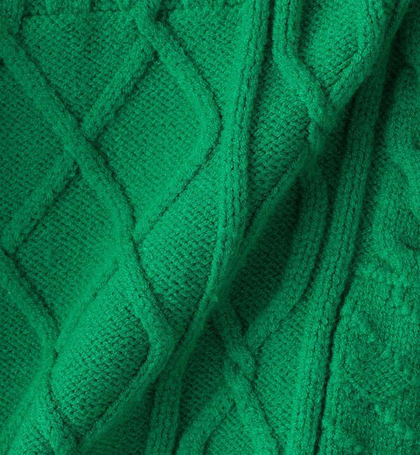 SHIPS KIDS「SHIPS KIDS:80～90cm /〈手洗い可能〉ケーブル ニット」|ニット・セーター|