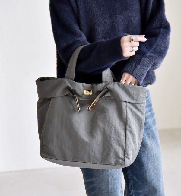 quaranciel「quaranciel: ベルトデザイン 2way トートバッグ（A4対応）」|トートバッグ|