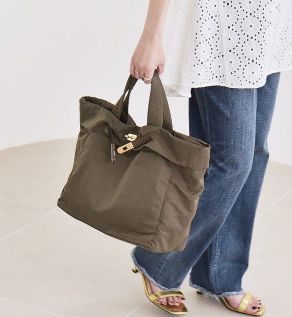 quaranciel「quaranciel: ベルトデザイン 2way トートバッグ（A4対応）」|トートバッグ|