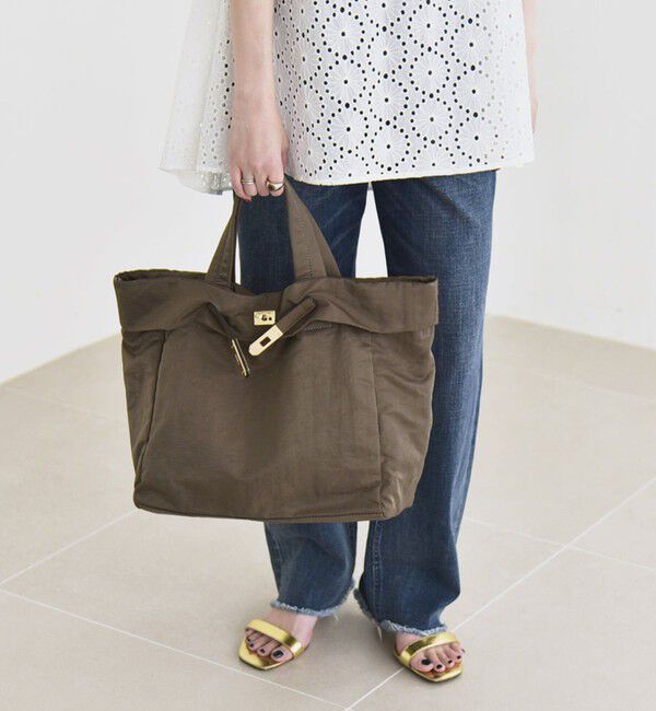 quaranciel「quaranciel: ベルトデザイン 2way トートバッグ（A4対応）」|トートバッグ|