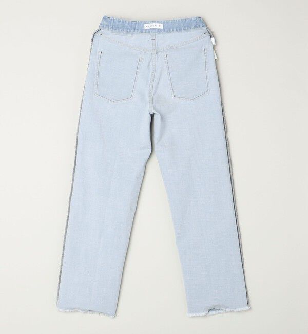 quaranciel「quaranciel:〈洗濯機可能〉ハンサム テーパード デニム パンツ 2」|デニム|