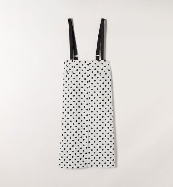 SHIPS any「SHIPS any: ドット ジャカード サスペンダー スカート」|スカート|