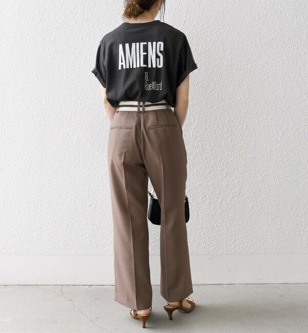 SHIPS any「SHIPS any:〈洗濯機可能〉オックス ウエスト ライン パンツ」|その他|