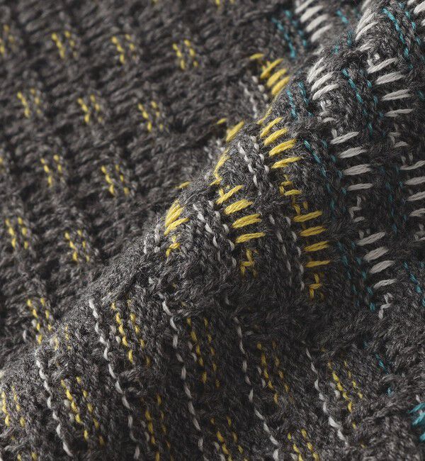 SHIPS any「SHIPS any: 〈手洗い可能〉ジオメトリック ジャガード クルーネック ルーズ ニット◇」|その他|