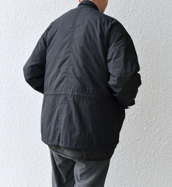 SHIPS any「【SHIPS any別注】GOLDEN MILLS: 3WAY キルトライナー レイヤード ショート モッズ ブルゾン◇」|ブルゾン・スタジャン|