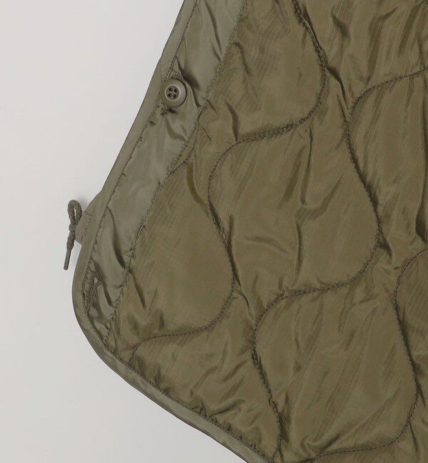 SHIPS any「【SHIPS any別注】GOLDEN MILLS: 3WAY キルトライナー レイヤード ショート モッズ ブルゾン◇」|ブルゾン・スタジャン|