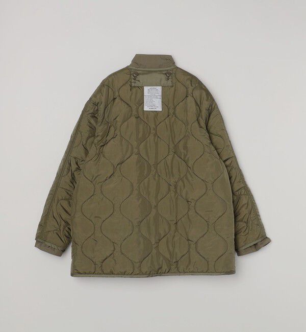 SHIPS any「【SHIPS any別注】GOLDEN MILLS: 3WAY キルトライナー レイヤード ショート モッズ ブルゾン◇」|ブルゾン・スタジャン|