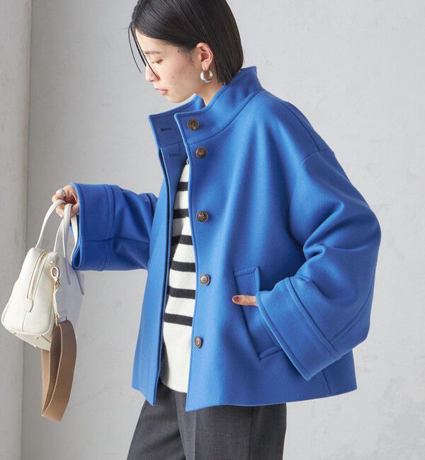 SHIPS for women「ハミルトン テント ライン コート」|その他|ブルー