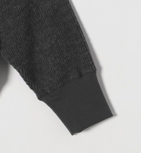 SHIPS any「SHIPS any:〈手洗い可能〉起毛 ワッフル ヘンリーネック コンパクト プルオーバー」|Tシャツ・カットソー|