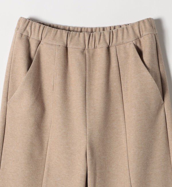 quaranciel「quaranciel:〈手洗い可能〉ウォーム ジャージー セミフレア イージー パンツ」|その他|