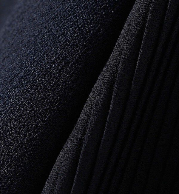 SHIPS Colors 「SHIPS Colors:〈手洗い可能〉プリーツスリーブ ジョーゼット ワンピース2◇」|ワンピース|