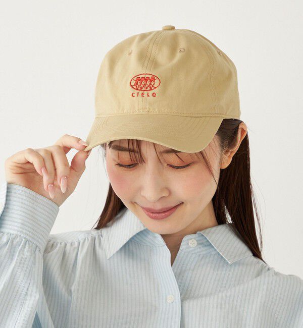 SHIPS Colors 「odds:〈手洗い可能〉ステッチ キャップ」|キャップ・キャスケット|