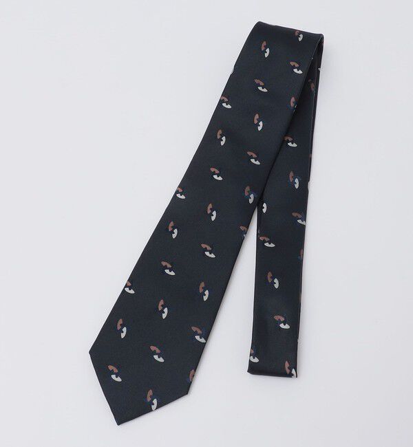 SHIPS Colors 「SHIPS Colors:シルク ジオメトリック ネクタイ」|ネクタイ・蝶ネクタイ|ブラウン