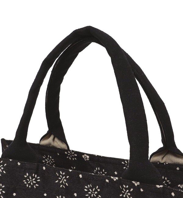 SHIPS for women「【SHIPS別注】BINDU:ジャカード バンダナ 横型 トート バッグ」|トートバッグ|