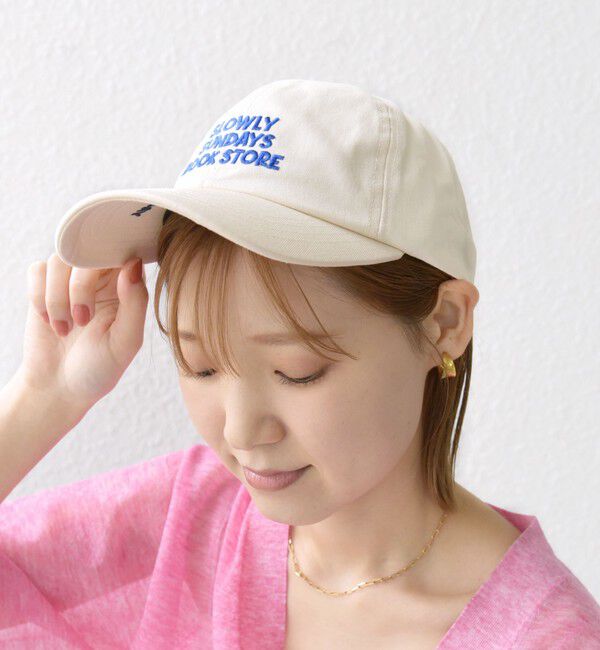 SHIPS for women「Portland Hat: 刺繍 ロゴ キャップ」|キャップ・キャスケット|