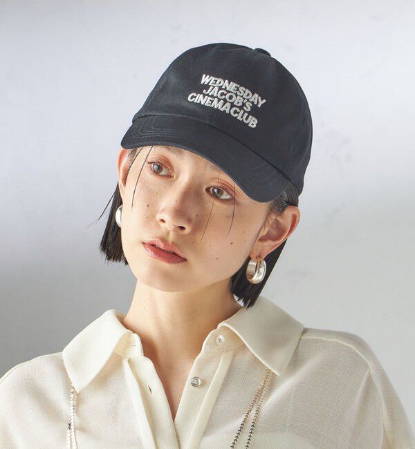 SHIPS for women「Portland Hat: 刺繍 ロゴ キャップ」|キャップ・キャスケット|