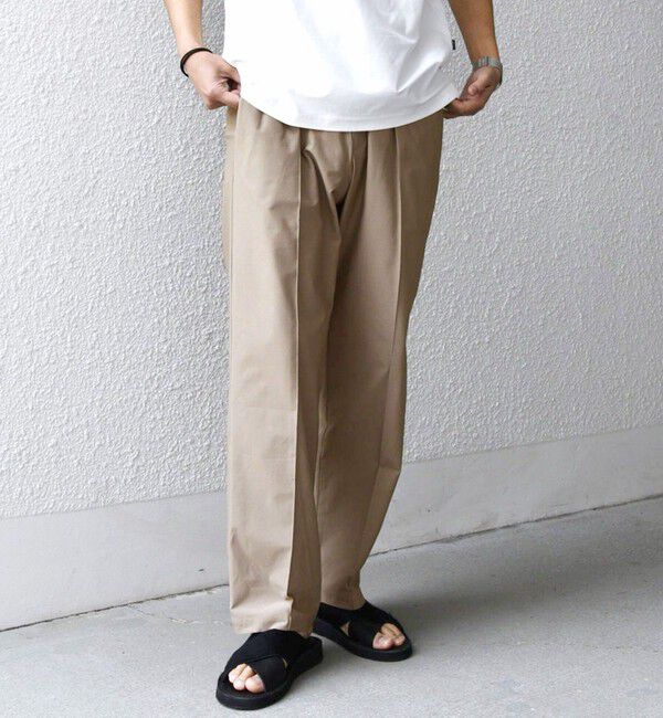 SHIPS any「SHIPS any: 360&deg; THE CIRCLE STRETCH センタークリース イージーパンツ(セットアップ対応)◇」|チノ|