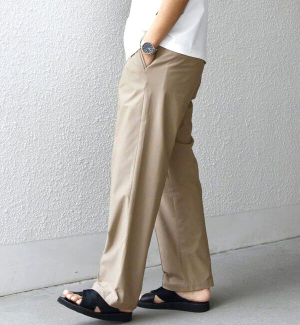 SHIPS any「SHIPS any: 360&deg; THE CIRCLE STRETCH センタークリース イージーパンツ(セットアップ対応)◇」|チノ|