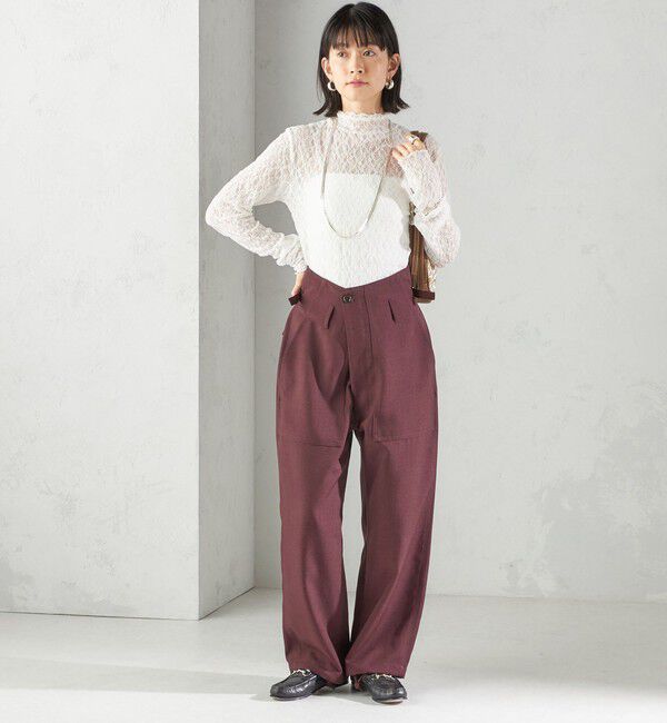 SHIPS for women「【SHIPS別注】GOLDEN MILLS: 〈手洗い可能〉2WAY ベイカー パンツ」|その他|