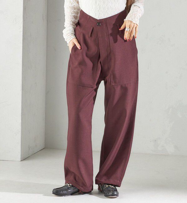 SHIPS for women「【SHIPS別注】GOLDEN MILLS: 〈手洗い可能〉2WAY ベイカー パンツ」|その他|