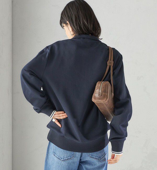 SHIPS for women「FRED PERRY: M3574 HALF ZIP SHIRT」|スウェット・ジャージ|
