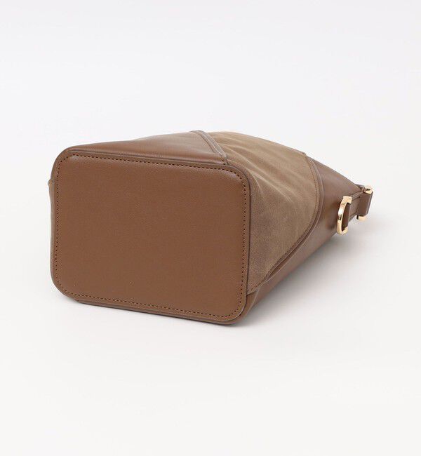 quaranciel「quaranciel: 2way コンビ バケツ ショルダーバッグ &times; フェイクファー 巾着」|ショルダー・メッセンジャー|