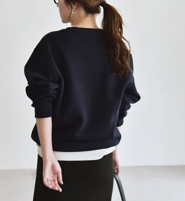 quaranciel「ANGE IN DISGUISE:〈手洗い可能〉デザイン ロゴ プリント スウェット」|スウェット・ジャージ|