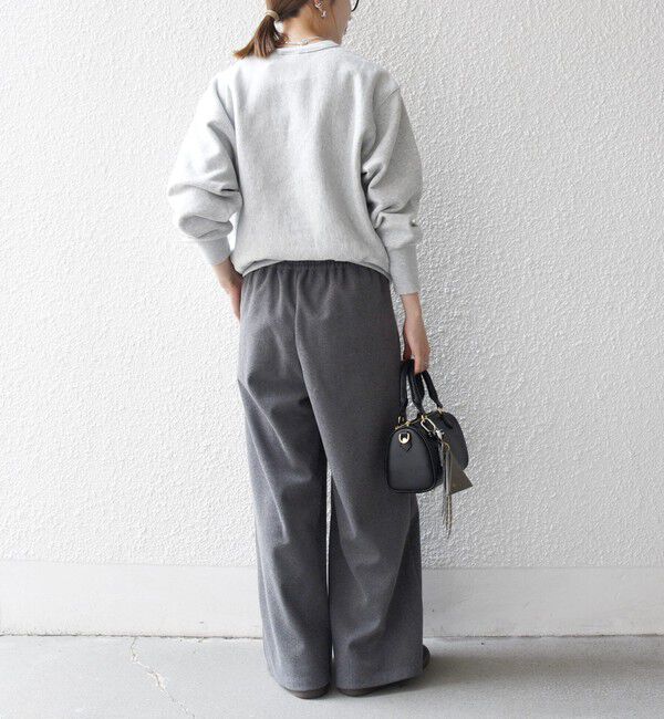 SHIPS any「SHIPS any:〈手洗い可能〉ウォーム イージー ワイド ストレート パンツ」|その他|