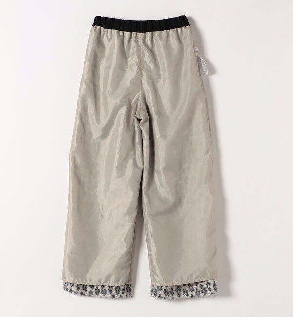 SHIPS any「SHIPS any:〈手洗い可能〉レオパード ジャカード ワイド イージー パンツ」|その他|