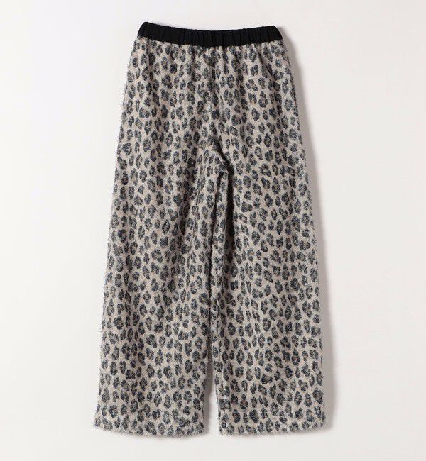 SHIPS any「SHIPS any:〈手洗い可能〉レオパード ジャカード ワイド イージー パンツ」|その他|