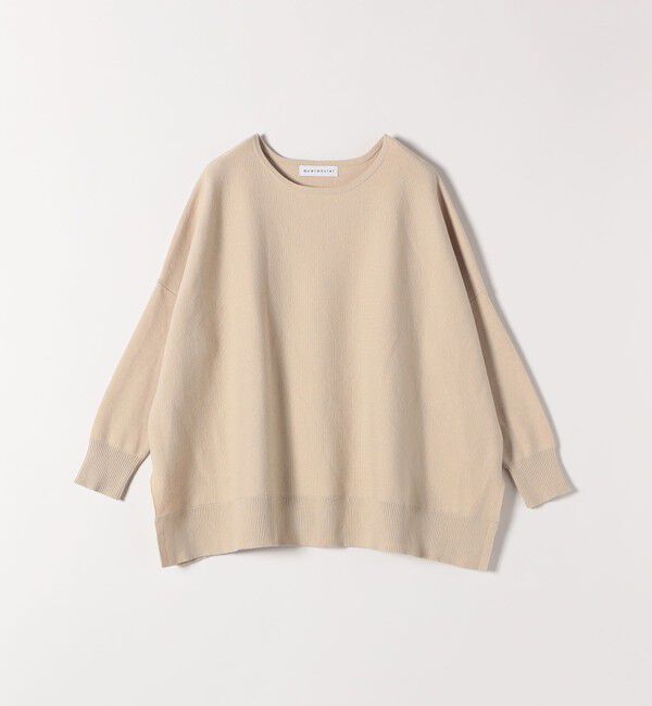 quaranciel「quaranciel:〈洗濯機可能〉ボートネック ワイド ニット プルオーバー」|ニット・セーター|