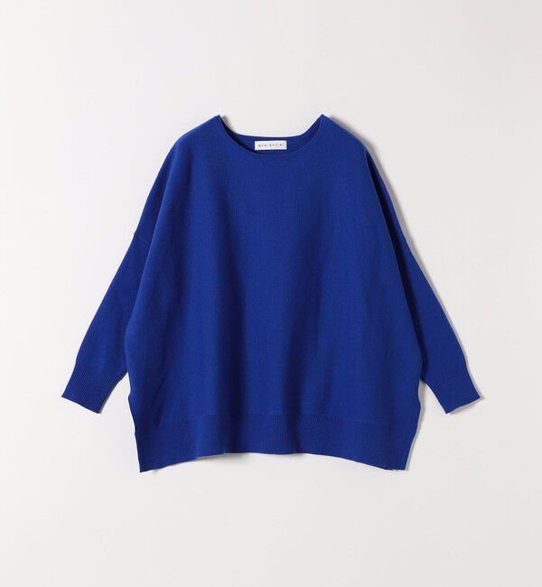 quaranciel「quaranciel:〈洗濯機可能〉ボートネック ワイド ニット プルオーバー」|ニット・セーター|