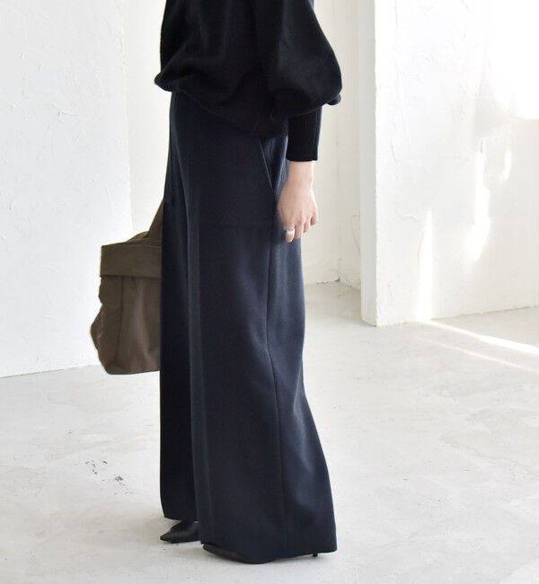 quaranciel「quaranciel: エア ニードル ベイカーデザイン ワイド パンツ」|その他|