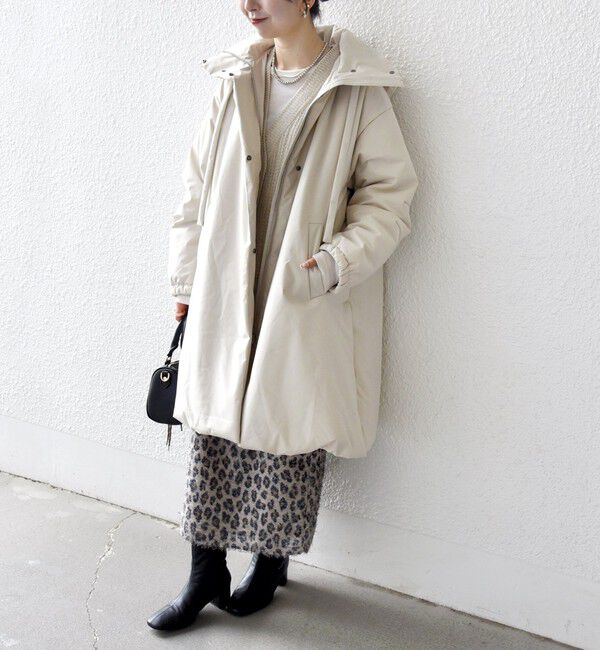 SHIPS any「SHIPS any:〈多機能〉中綿 2WAY フーディー テントライン コート」|その他|