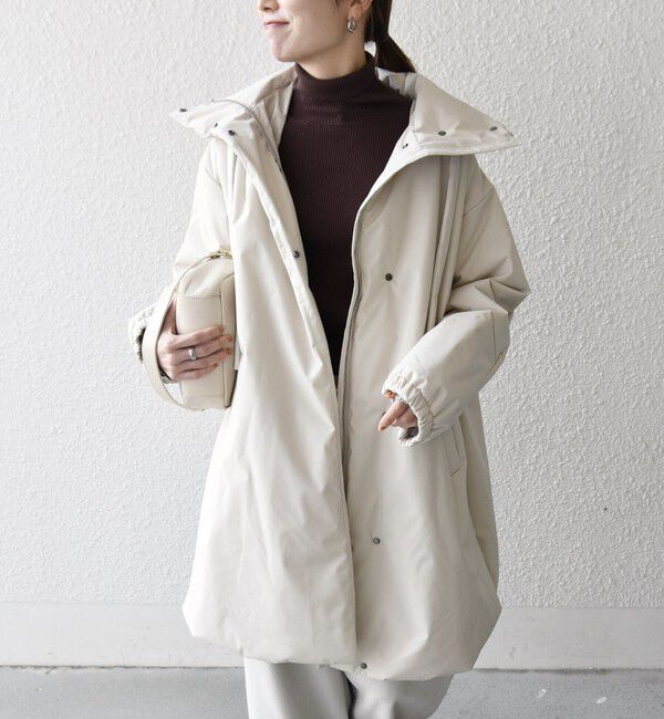 SHIPS any「SHIPS any:〈多機能〉中綿 2WAY フーディー テントライン コート」|その他|