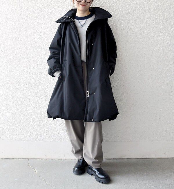 SHIPS any「SHIPS any:〈多機能〉中綿 2WAY フーディー テントライン コート」|その他|
