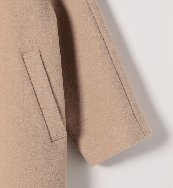 SHIPS any「【WEB限定】SHIPS any: PURE WOOL スタンド & テーラード ハーフ コート」|その他|