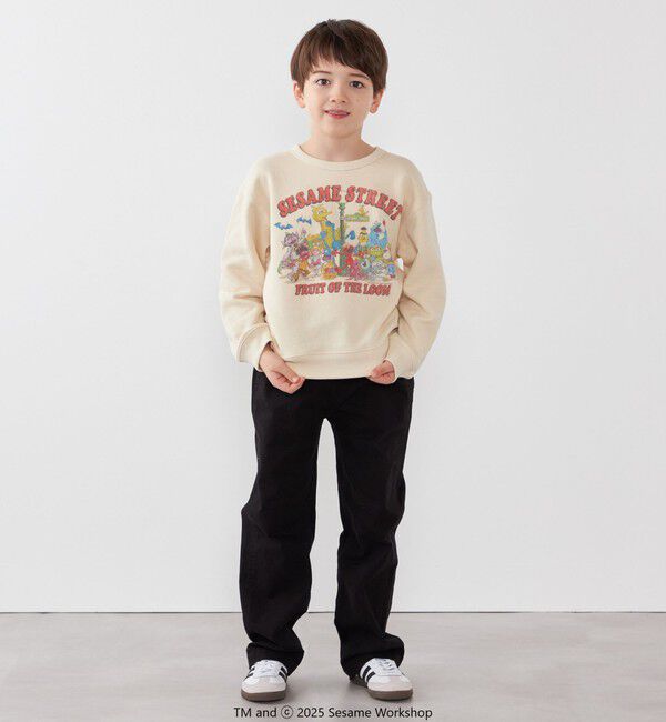 SHIPS any「SESAME STREET meets FRUIT OF THE LOOM: プリント スウェット<KIDS>」|スウェット・ジャージ|