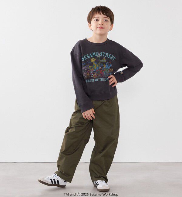 SHIPS any「SESAME STREET meets FRUIT OF THE LOOM: プリント スウェット<KIDS>」|スウェット・ジャージ|