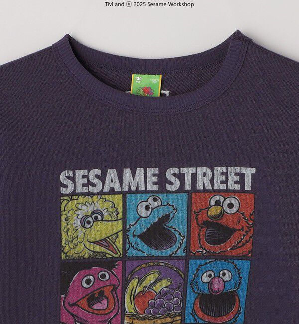 SHIPS any「SESAME STREET meets FRUIT OF THE LOOM: ブロック プリント スウェット<KIDS>」|スウェット・ジャージ|