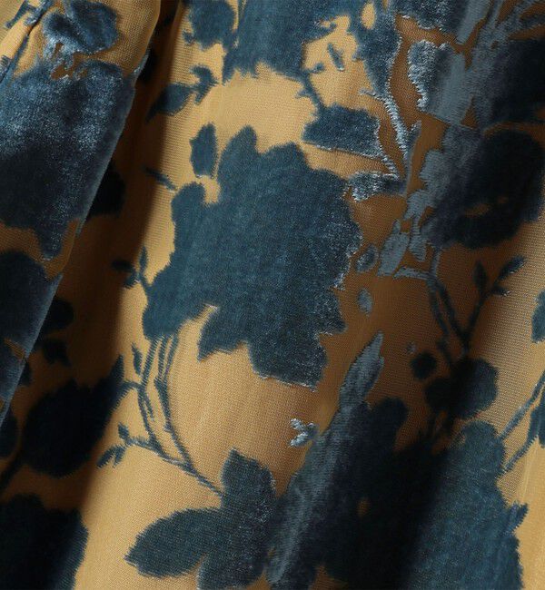 SHIPS any「SHIPS any:〈手洗い可能〉フラワー オパール タック セミワイド イージー パンツ」|その他|