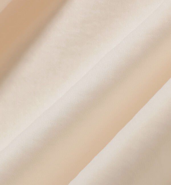 SHIPS for women「《一部追加予約》〈手洗い可能〉シアー タンブラー リボン デザイン 長袖 ブラウス」|シャツ・ブラウス|