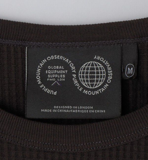 SHIPS「PURPLE MOUNTAIN OBSERVATORY: WAFFLE JERSEY」|Tシャツ・カットソー|
