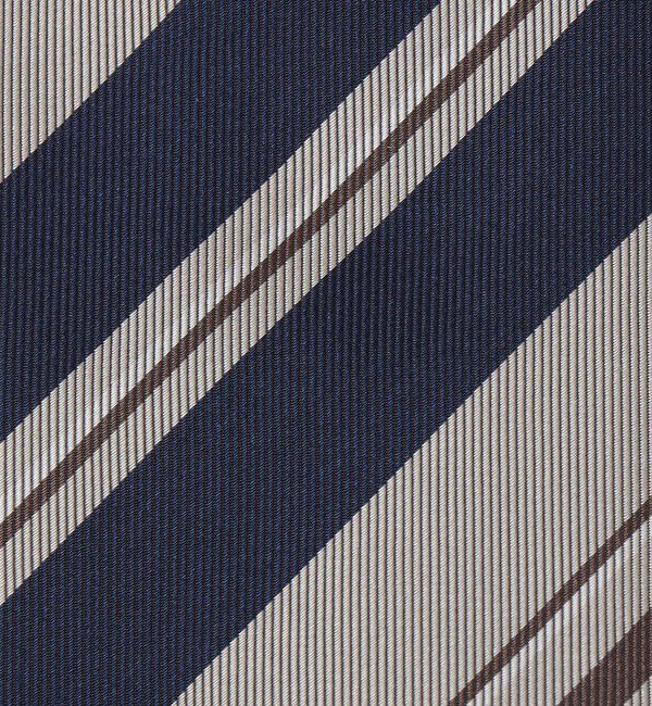 SHIPS「FRANCO BASSI: シルク レジメンタル ネクタイ」|ネクタイ・蝶ネクタイ|