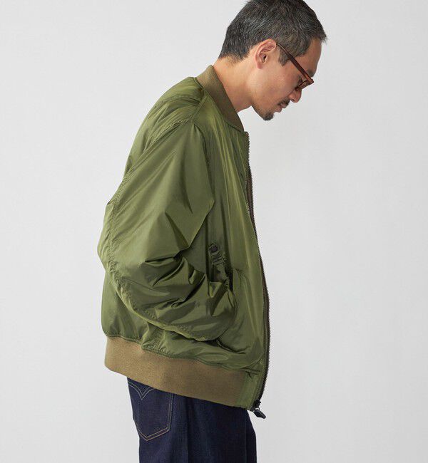 SHIPS「【SHIPS別注】SPIEWAK: MA-1 フライト ジャケット」|ブルゾン・スタジャン|