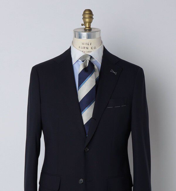 SHIPS「SHIPS: シルク レップ ワイド ストライプ ネクタイ」|ネクタイ・蝶ネクタイ|