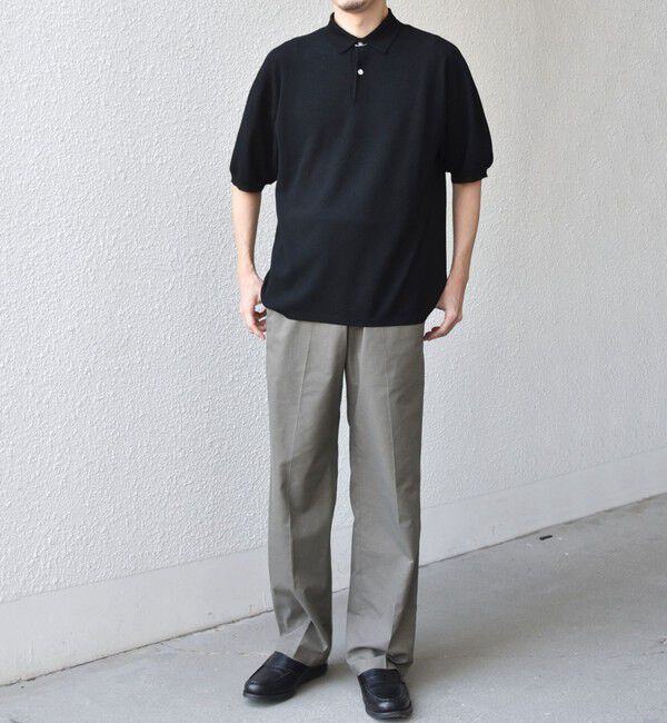 SHIPS any「SHIPS any:〈手洗い可能〉TEXBRID(R) ドライタッチ サマー ニット ポロシャツ◆」|ポロシャツ|